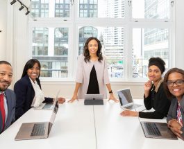 group of people on a meeting