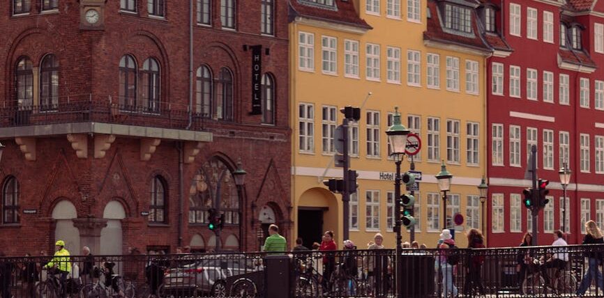 hotel bethel over nyhavn canal in copenhagen